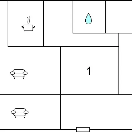 Semesterbostad Lovely Home In Gudhjem With Wifi *